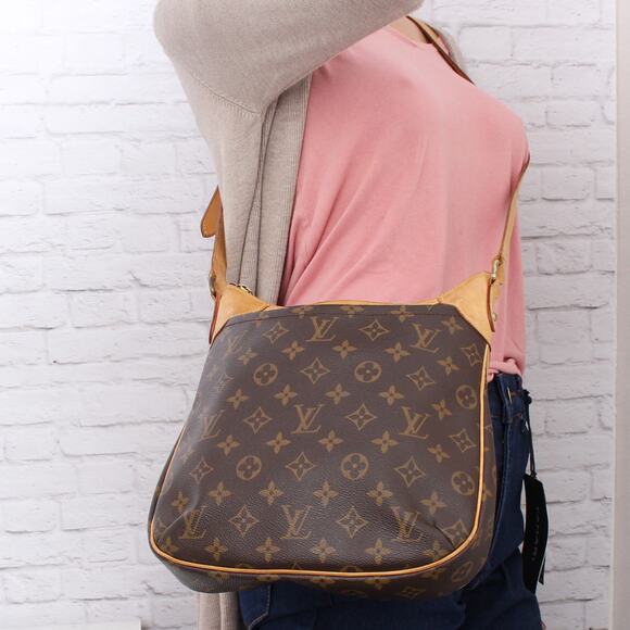 Louis Vuitton Odeon PM Monogram Crossbody Canvas Handbag Messenger Brown A3473 - Picture 3 of 12